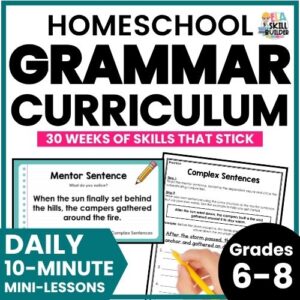 Middle School Homeschool Grammar Curriculum