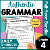 Fourth Grade Grammar Curriculum - Authentic Grammar