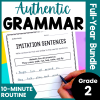 Second Grade Grammar Curriculum - Authentic Grammar