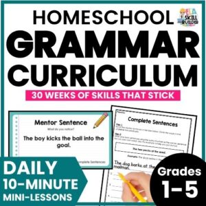 Elementary Homeschool Grammar Curriculum