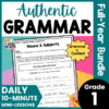 First Grade Grammar Curriculum - Authentic Grammar