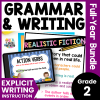 Second Grade Grammar and Writing Curriculum - ELA Skill Builder