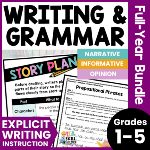 elementary writing & grammar curriculum