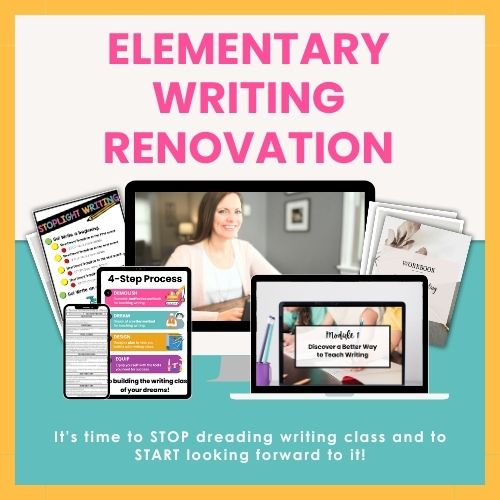 Elementary Writing Renovation - Writing Course for Elementary Teachers