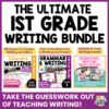 ULTIMATE 1st Grade Writing Bundle - Grammar & Writing Curriculum, Integrated Activities, Writing Course