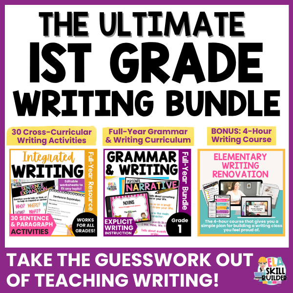 1st-grade-ela-bundle-grammar-writing-curriculum-training