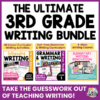 ULTIMATE 3rd Grade Writing Bundle - Grammar & Writing Curriculum, Integrated Activities, Writing Course