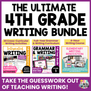 Fourth Grade Grammar Curriculum and Writing Curriculum