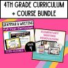 4th Grade ELA Bundle: Grammar & Writing Curriculum+ Writing Course