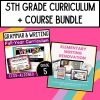 5th Grade ELA Bundle: Grammar & Writing Curriculum+ Writing Course