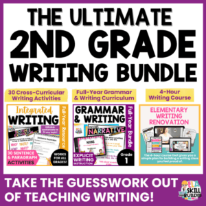Second Grade Grammar Curriculum and Writing Curriculum