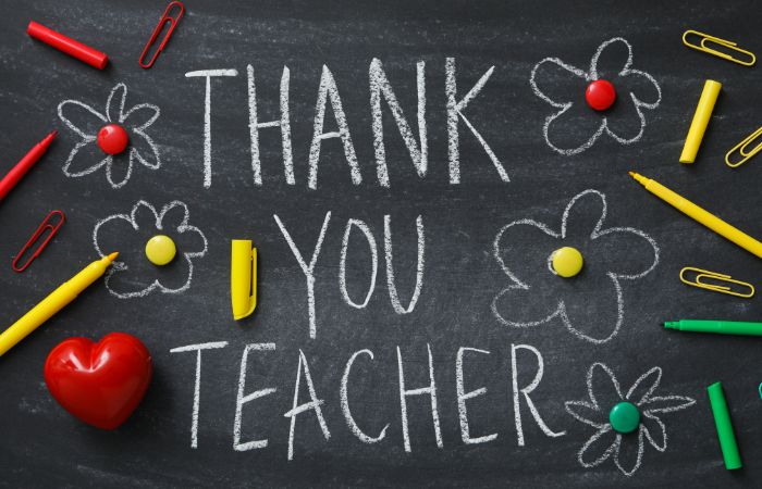 Thank You Songs for Teachers - note