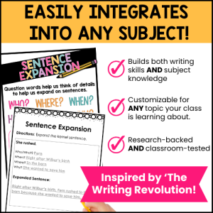 Sentence Expansion Activity