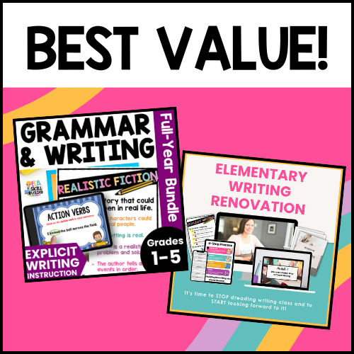 Grammar and Writing Curriculum Bundle