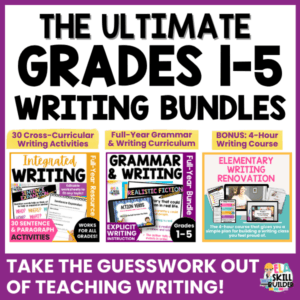 The Ultimate Grades 1-5 Writing Bundles