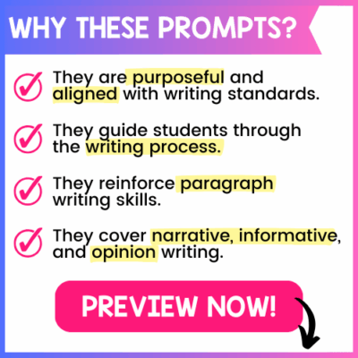 A year of writing prompts