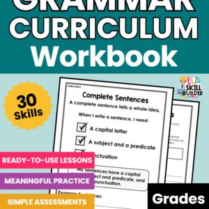 Homeschool Grammar Curriculum for 1st and 2nd Grade
