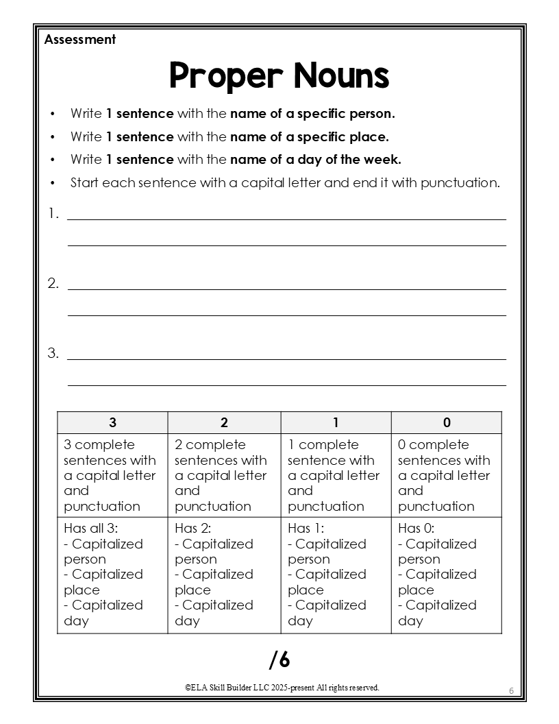 Grade 2 Homeschool Grammar Curriculum Workbook 8 Second Grade Homeschool Grammar Curriculum Sample