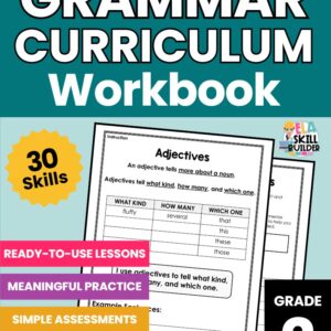 grade 2 homeschool grammar curriculum workbook cover