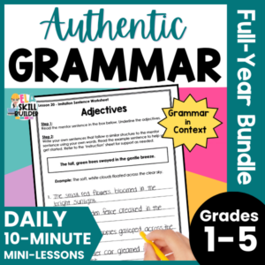 elementary grammar curriculum