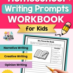 Homeschool writing prompts workbook