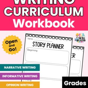 Homeschool Writing Curriculum for 1st and 2nd Grade