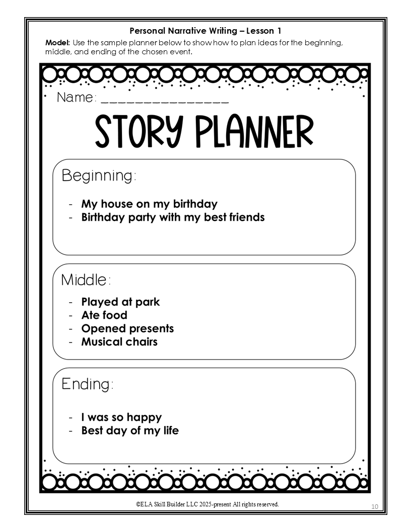 Homeschool Writing Curriculum for Grades 1-5 8 Homeschool Writing Curriculum for Grades 1-5 - Image 8