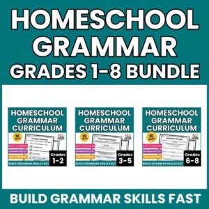 Elementary & Middle School Homeschool Grammar Curriculum